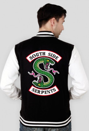South Side Serpents Riverdale bluza bejsbolówka męska czarna