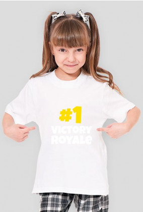 Koszulka dziewczęca Fortnite Victory Royale #1 2