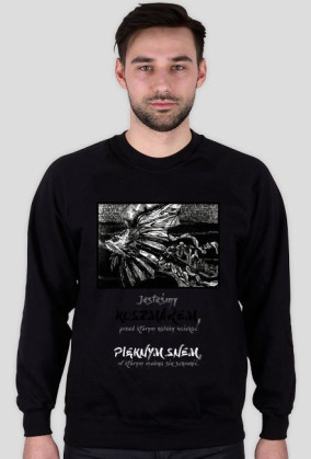 bluza z nadrukiem