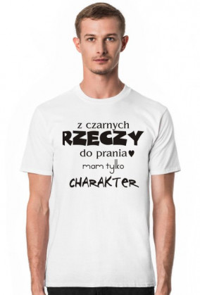 Koszulka Męska Czarny charakter