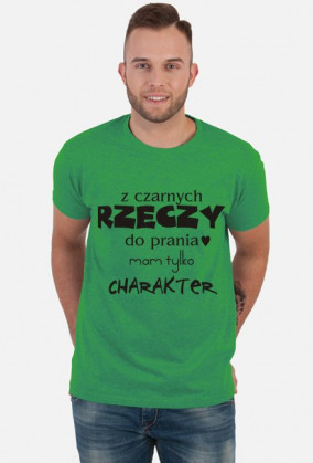 Koszulka Męska Czarny charakter