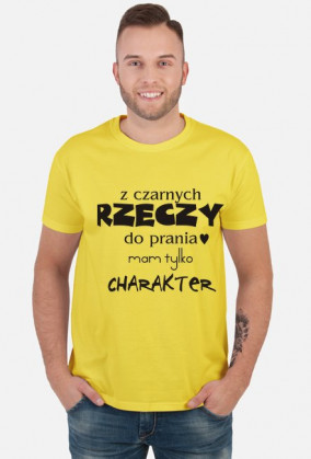 Koszulka Męska Czarny charakter