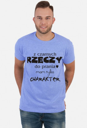 Koszulka Męska Czarny charakter