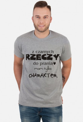 Koszulka Męska Czarny charakter