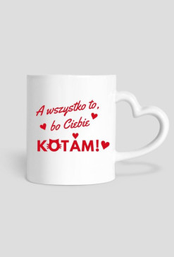 Kocham Cię Kubek Walentynki