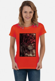 koszulka damska z nadrukiem