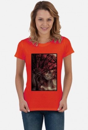 koszulka damska z nadrukiem