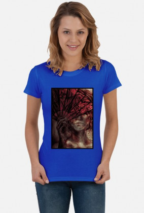 koszulka damska z nadrukiem