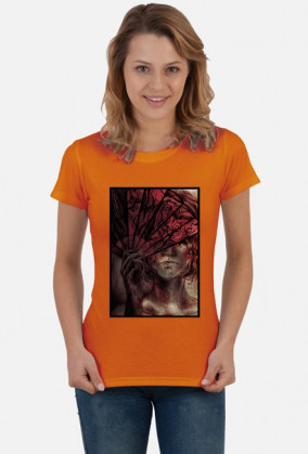 koszulka damska z nadrukiem