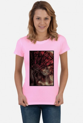 koszulka damska z nadrukiem