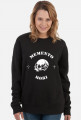 memento mori czarna bluza damska