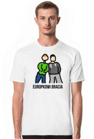 Koszulka Europkowi Bracia logo (jasna)