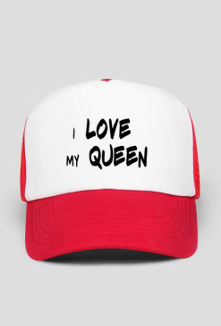 czapka z daszkiem I LOVE MY QUEEN