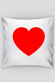 Poszewka Serce Red