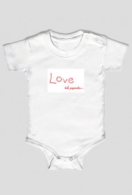 Body niemowlęce Love tak poprostu