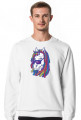 Bluza/sweter z jednorożcem - Jednorożec z dredami