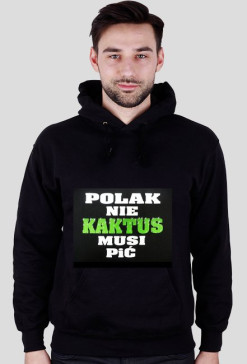 Bluza Z Kapturem - "Kaktus"
