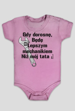 Słodkie body z nadrukiem