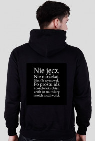 Bluza chasehay czarna nie jęcz