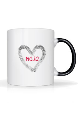 Kubek magiczny "Moja, Mój"