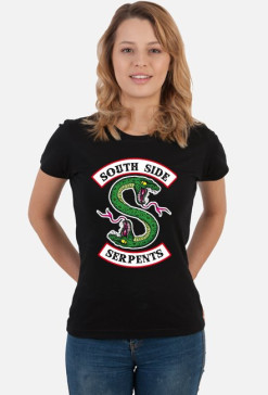 South Side Serpents Riverdale koszulka damska czarna