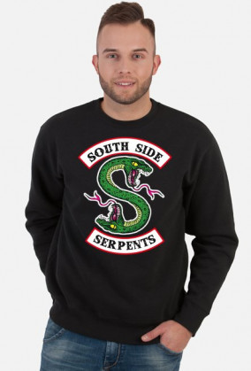 South Side Serpents Riverdale bluza męska czarna