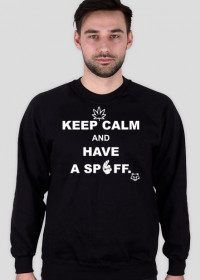 Bluza "Keep Calm and Have a Spliff"
