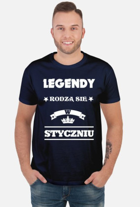 KOSZULKA Z MIESIĄCEM URODZENIA