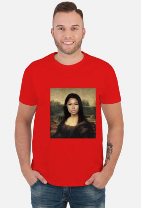 TSHIRT MONA LISA NICKI MINAJ