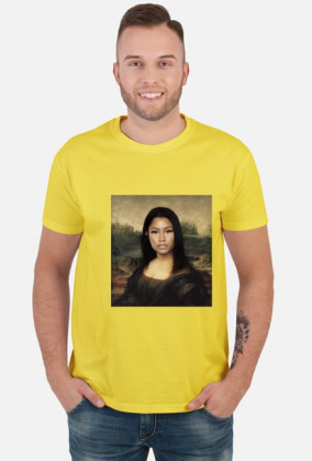 TSHIRT MONA LISA NICKI MINAJ