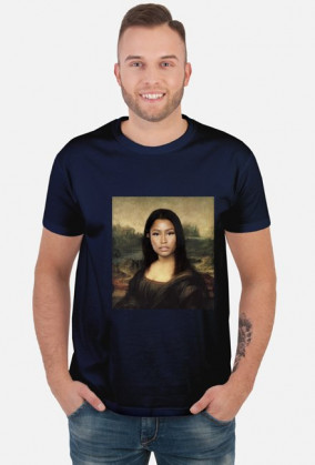 TSHIRT MONA LISA NICKI MINAJ