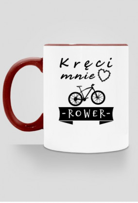 Rowerowy Kubek "Kręci mnie Rower"