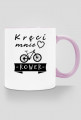 Rowerowy Kubek "Kręci mnie Rower"