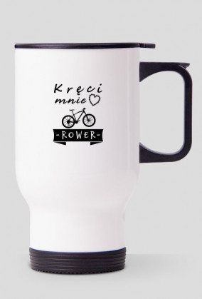 Rowerowy Kubek Termiczny "Kręci mnie Rower"