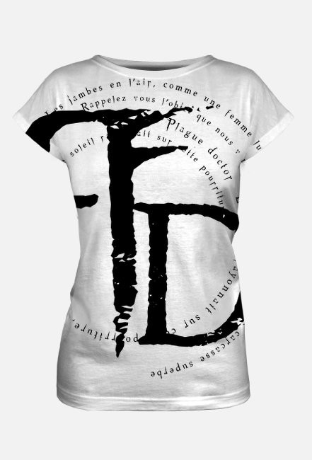 Plague Doctor Tshirt damski