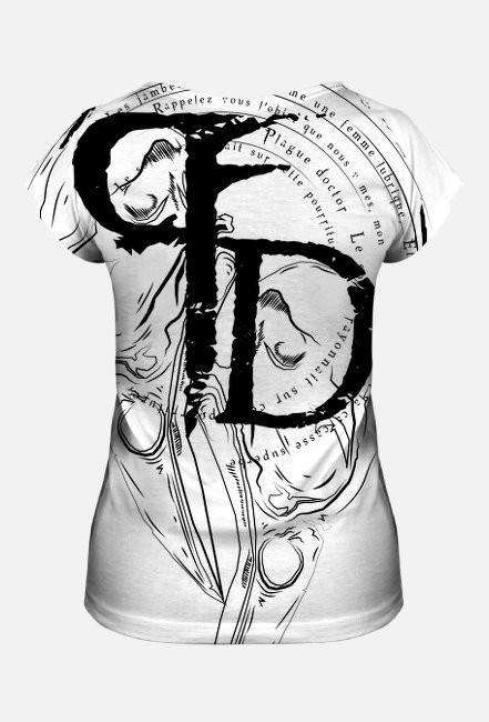 Plague Doctor Tshirt damski