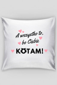 Poszewka Kocham Cię Walentynki