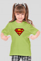 KOSZULKA SUPER GIRL DLA DZIEWCZYNKI