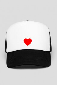 Czapka Serce Red