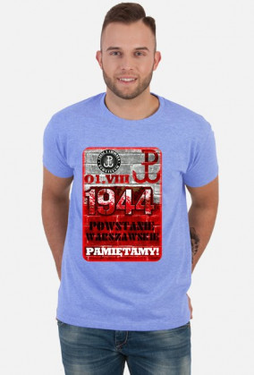 KOSZULKA POWSTANIE WARSZAWSKIE