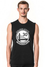 Golden State Warriors Tank Top Black #Curry 30