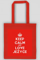 Keep Calm and love Jeżyce Torba