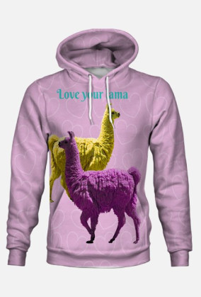 Bluza z lamami