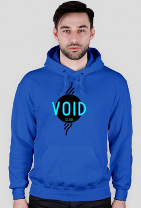 Void Club hoodie Blue Logo