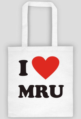 TORBA I LOVE MRU