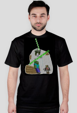Minecraft - Jestem wybuchowy (Czarny)