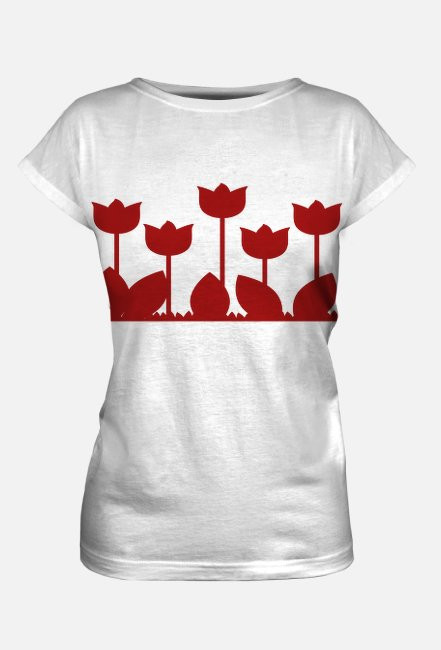 koszulka "tulipany"