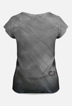 "Between mountains" - damski t-shirt