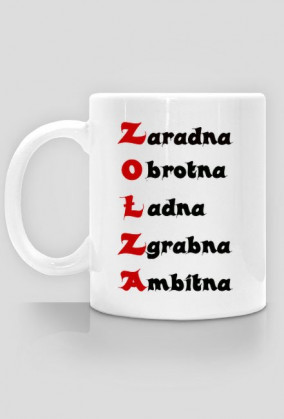 KUBEK Z ŚMIESZNYM TEKSTEM