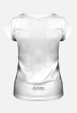 "Soft in flowers" - damski t-shirt